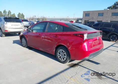 2021 Toyota Prius Le from USA, damaged, VIN JTDKAMFU4M3148941